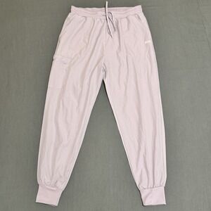 RAMPAGE Women's Purple Pastel Lavender Lightweight Nursing Scrub Joggers Size XL